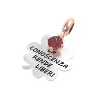 Charm Rerum Donna MUSA in Argento Granato 25012M - 25012M
